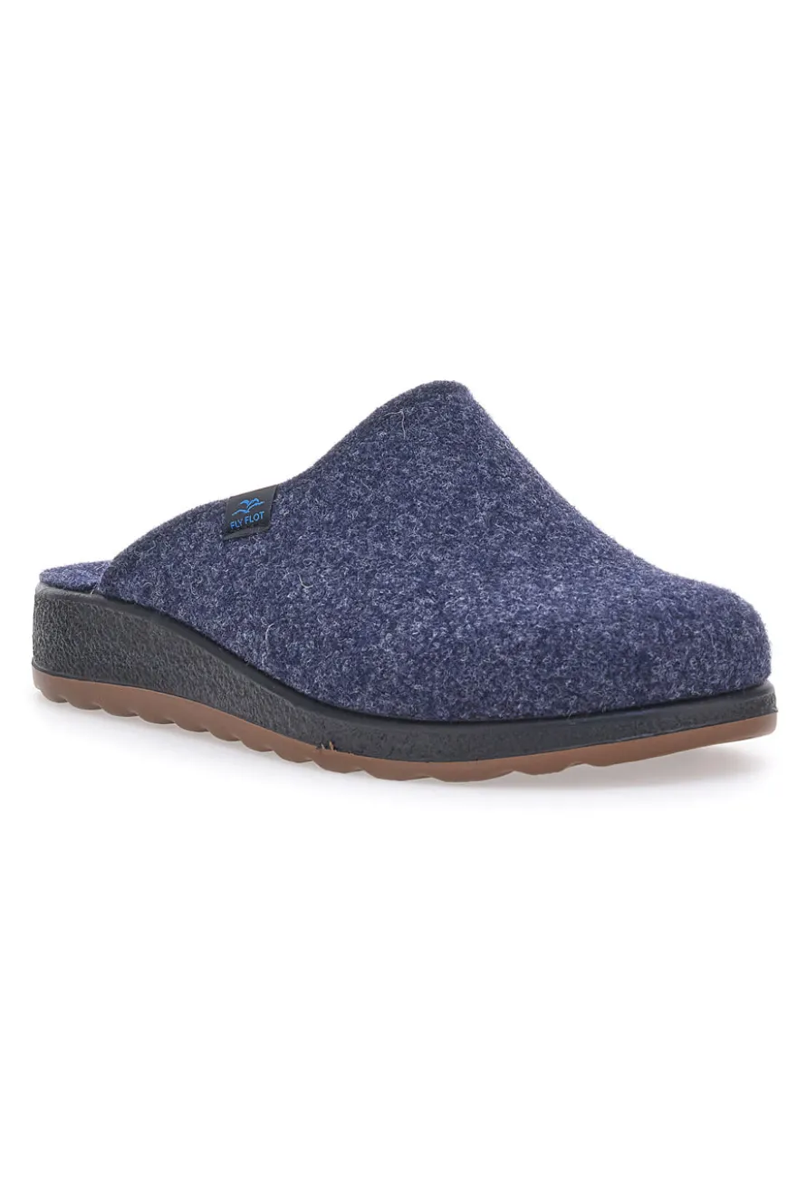 Blaue Fly Flot Hausschuhe 52720