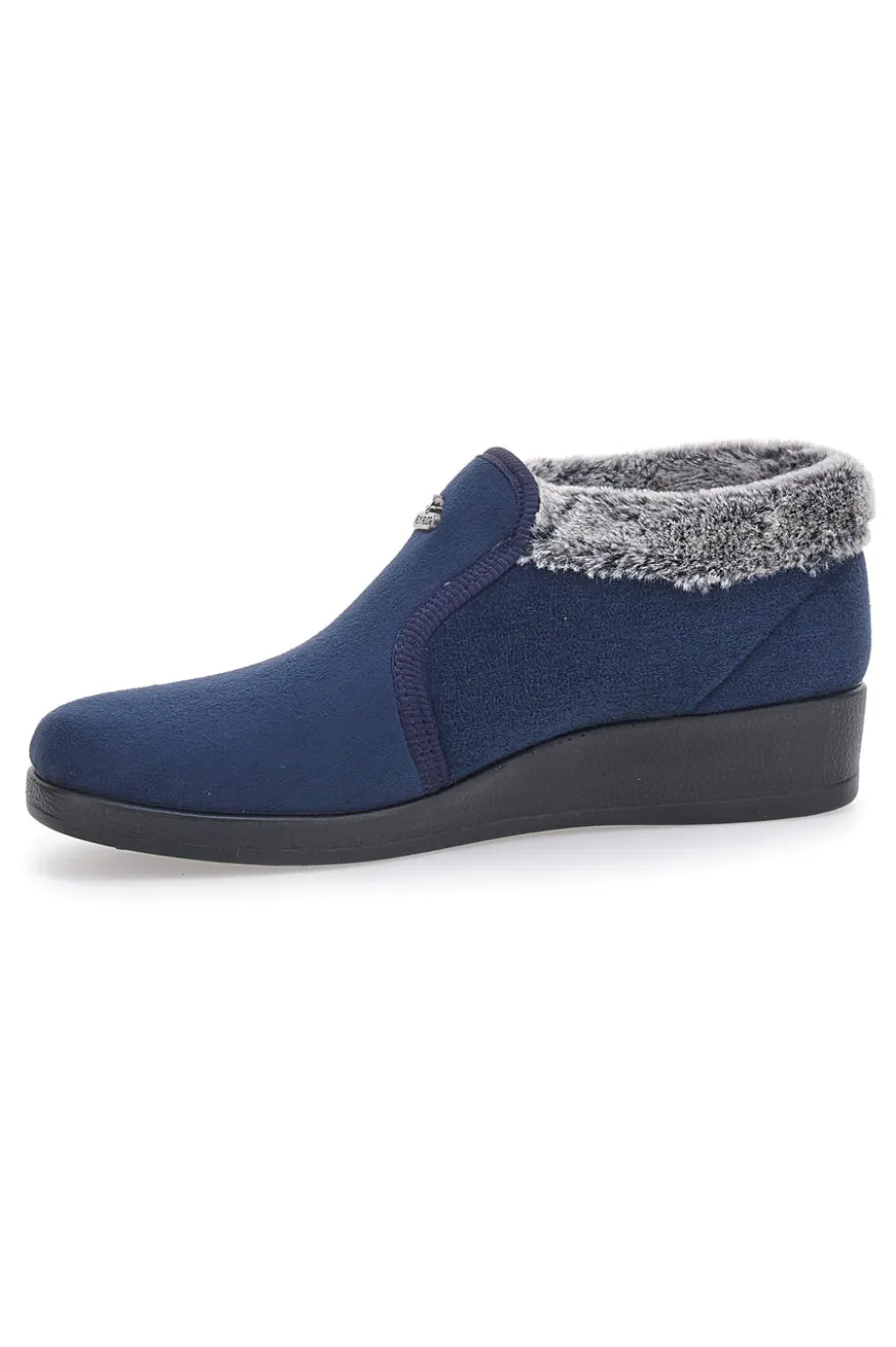 Blaue Fly Flot Hausschuhe 3771