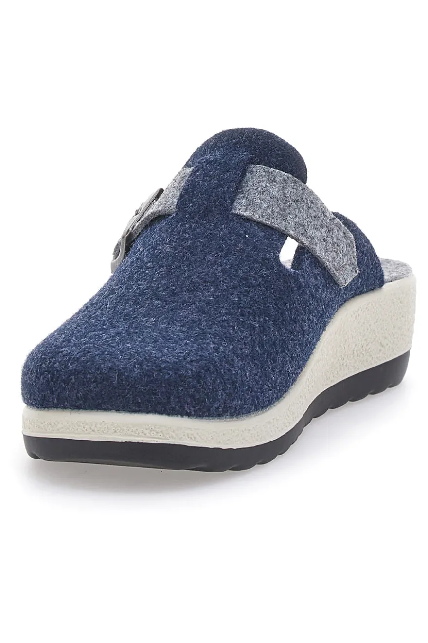 Blaue Fly Flot Hausschuhe 4468