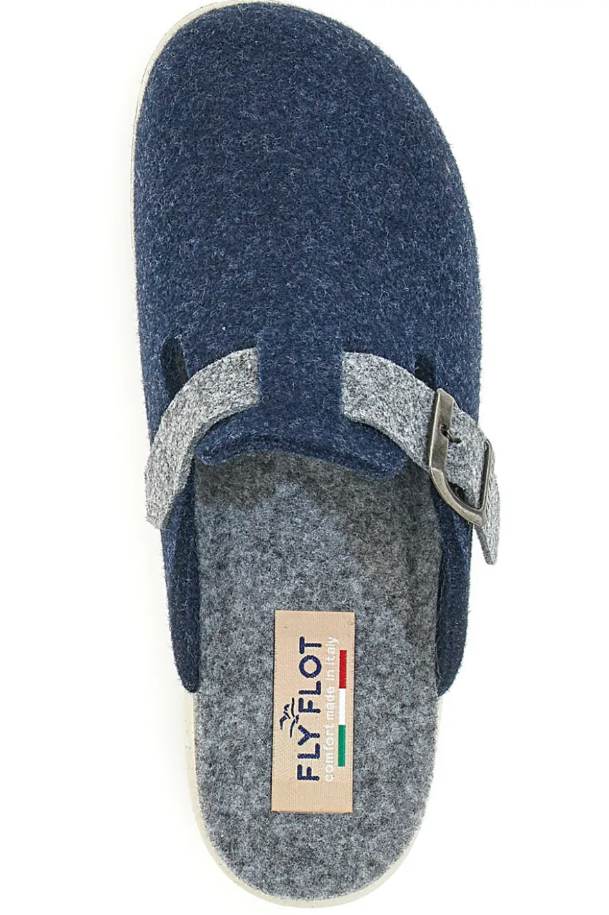 Blaue Fly Flot Hausschuhe 4468
