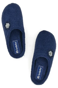 Blaue Hausschuhe Inblu 45 BS