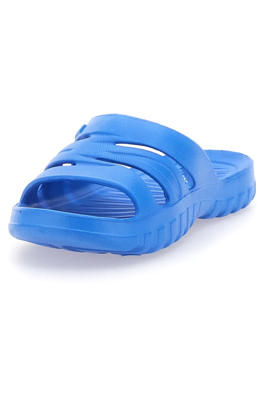 Blaue Hausschuhe mit Band EVERLAST EVK067