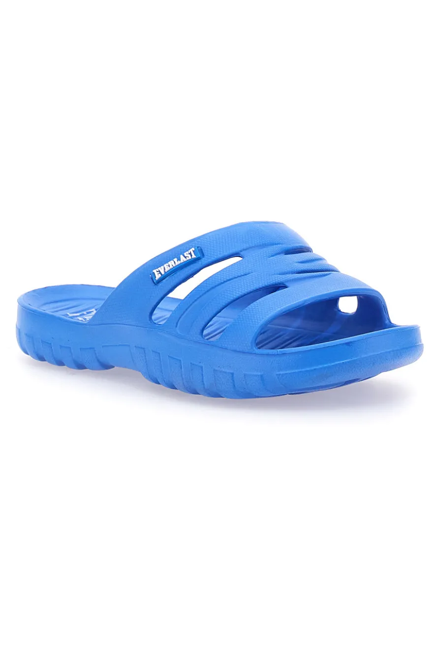 Blaue Hausschuhe mit Band EVERLAST EVK067