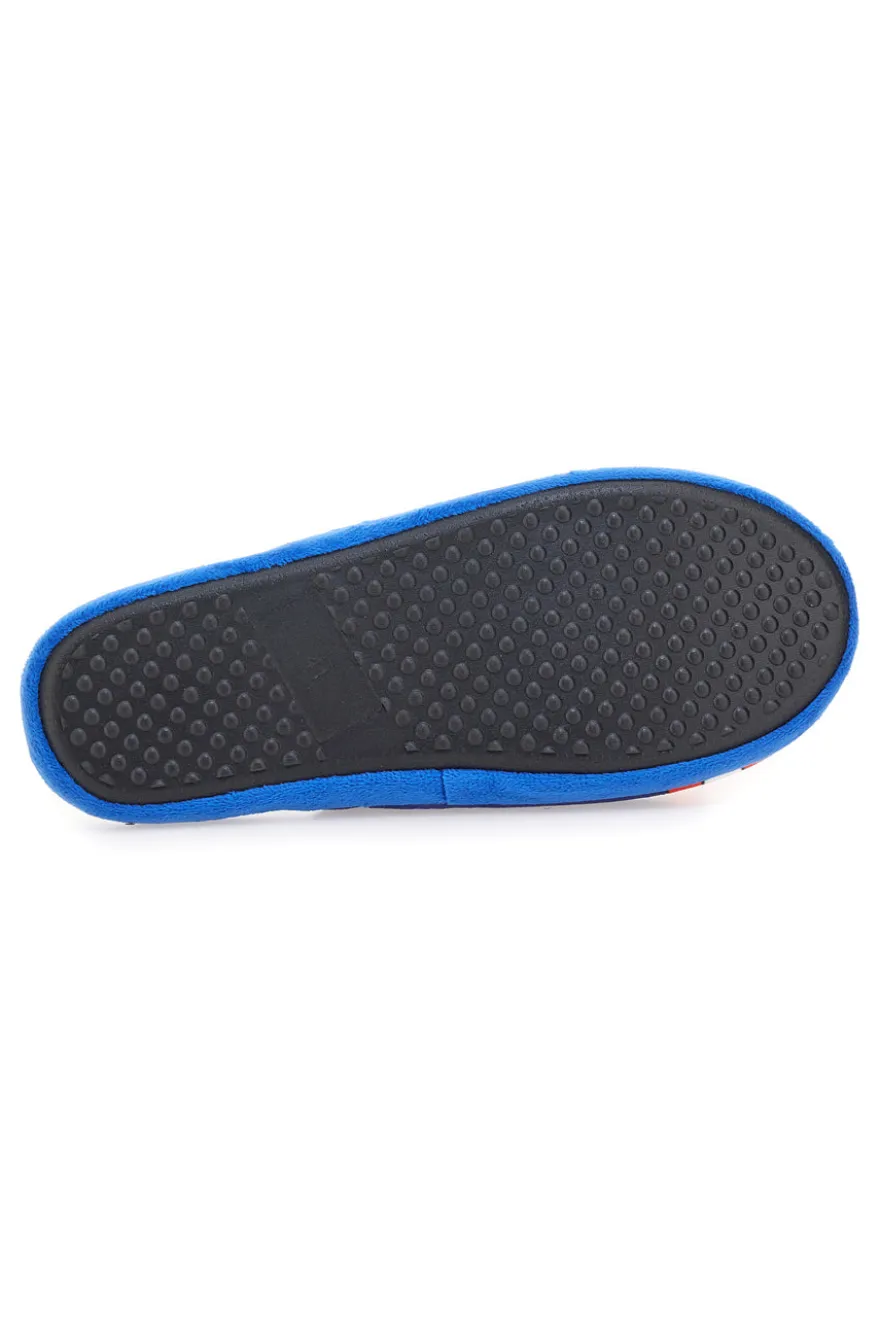 Blaue Hausschuhe mit Captain America-Aufdruck und rutschfester Avengers-Sohle R1010198T01