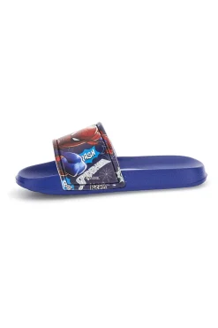 Blaue Hausschuhe mit Spiderman-Aufdruck R1310659S01