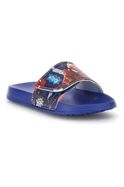 Blaue Hausschuhe mit Spiderman-Aufdruck R1310659S01