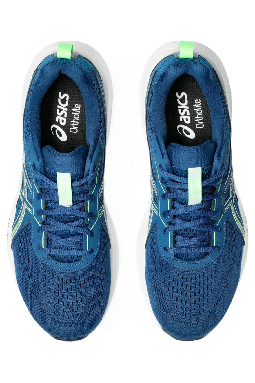 Blaue Laufschuhe mit Gel-Dämpfung Asics Gel Contend 9