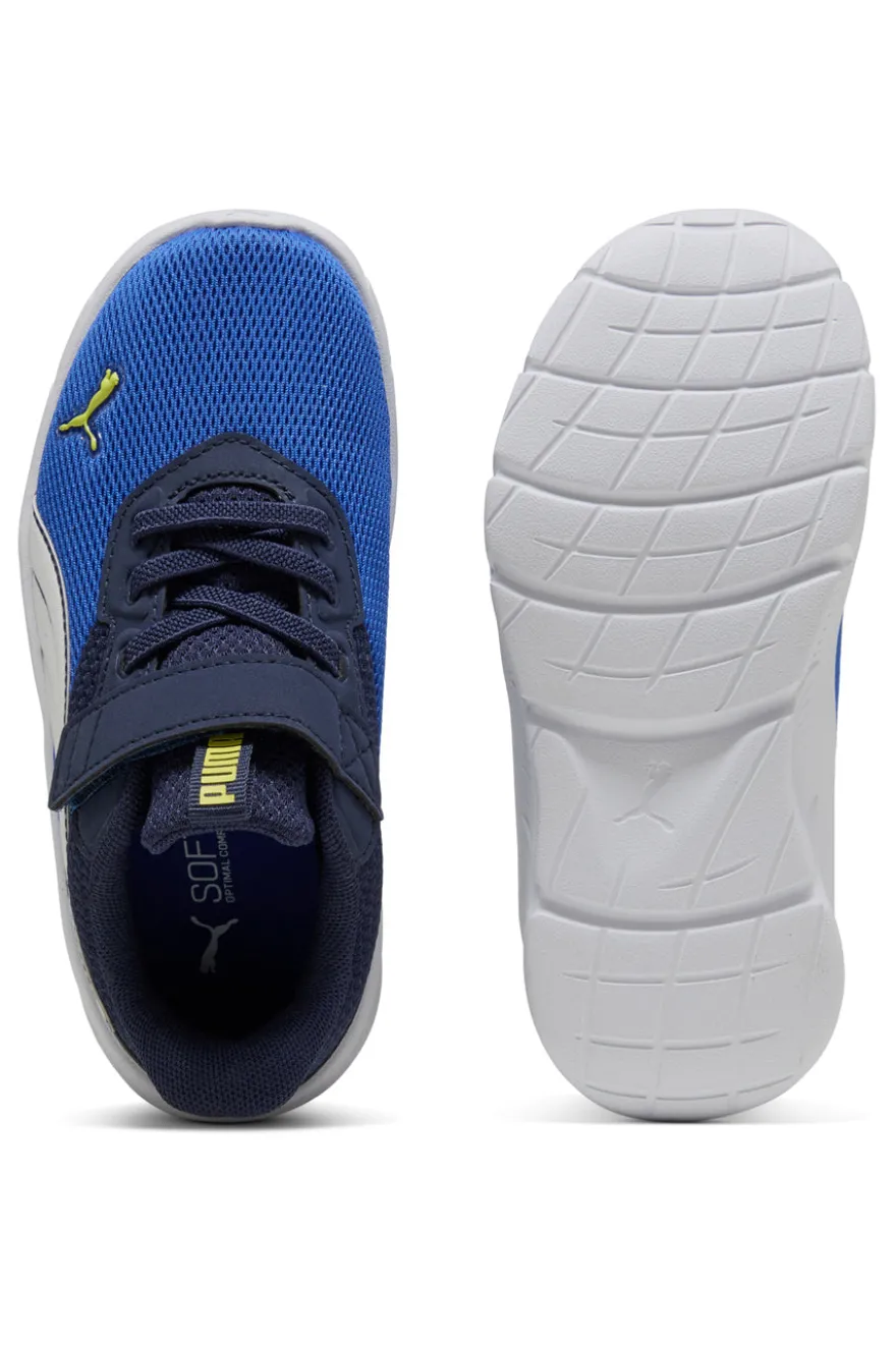 Blaue leichte atmungsaktive Turnschuhe Puma Flexfocus Modern AC PS