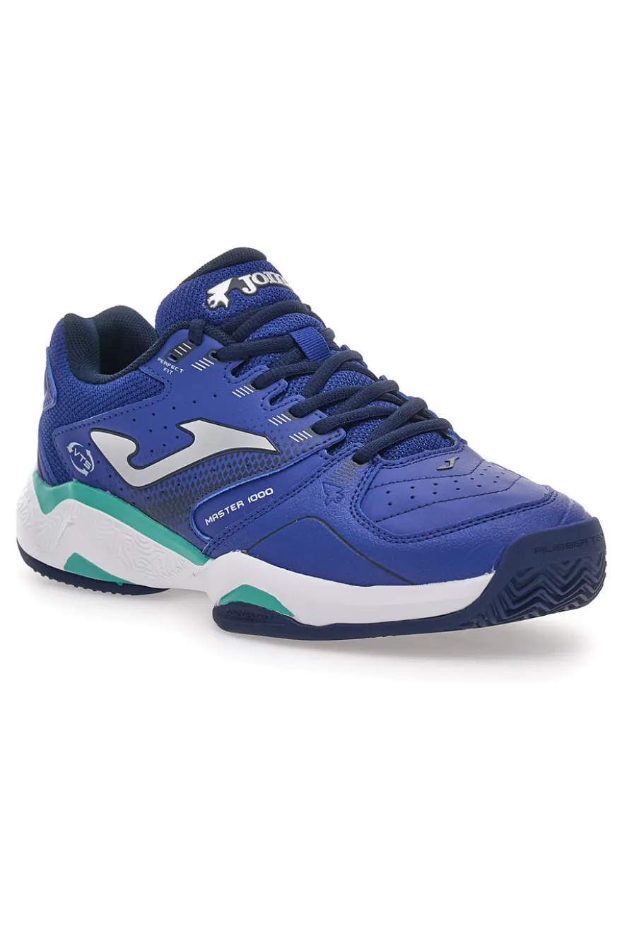 Blaue Padelschuhe mit seitlichem Logo JOMA MASTER 1000 2504