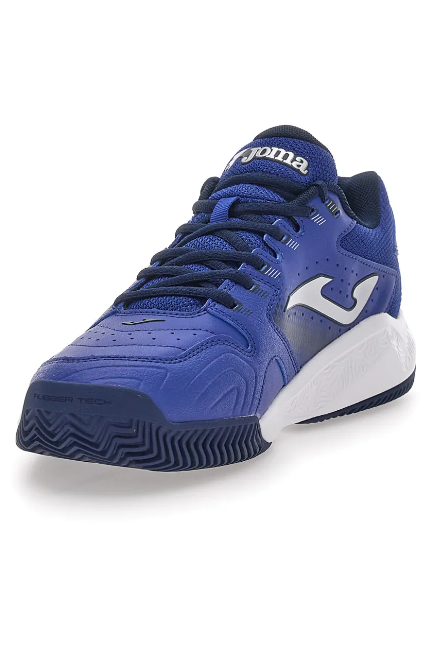 Blaue Padelschuhe mit seitlichem Logo JOMA MASTER 1000 2504