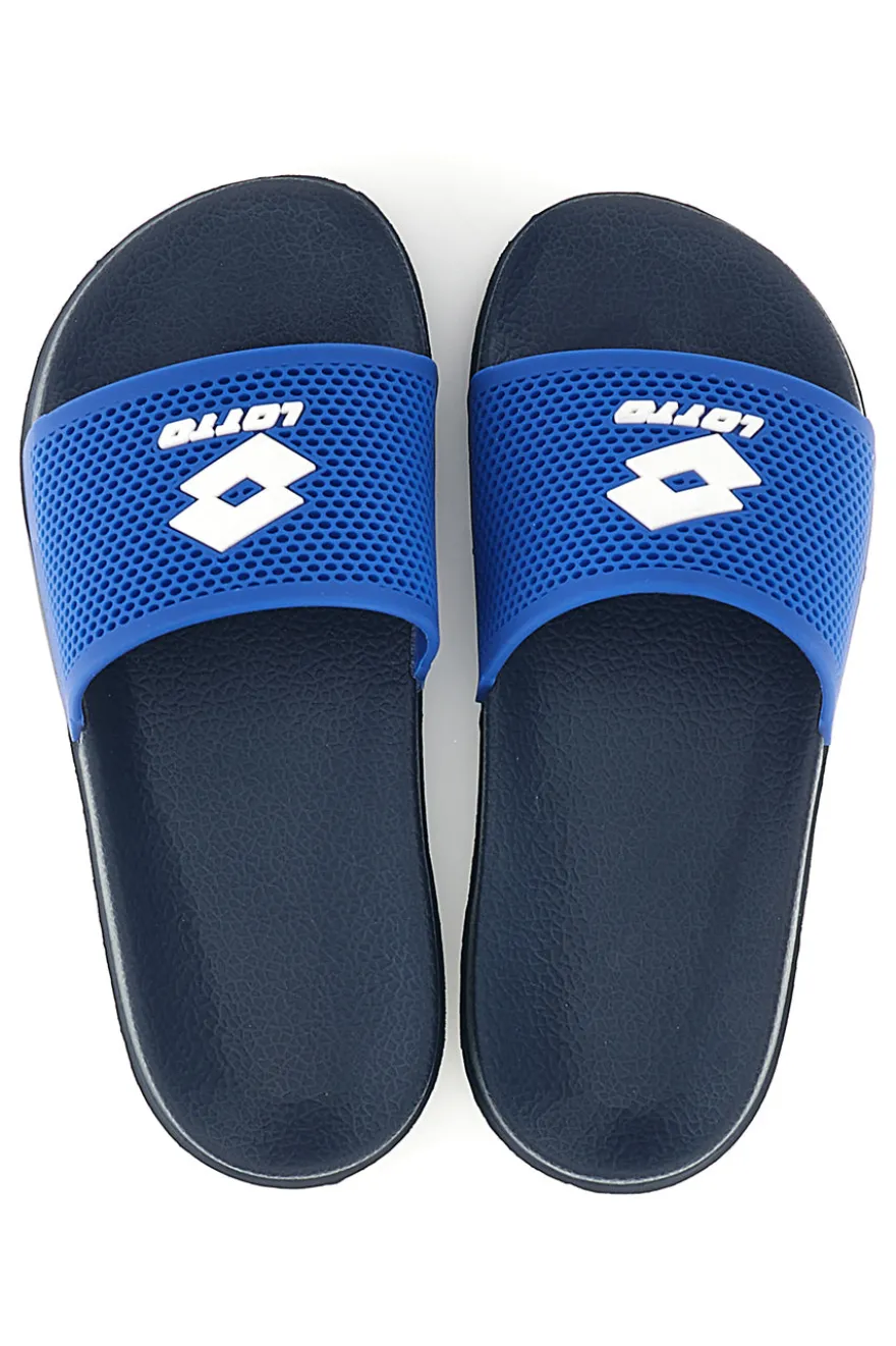 Blaue Pantoffeln mit Riemen Lotto Moku III Slide CL
