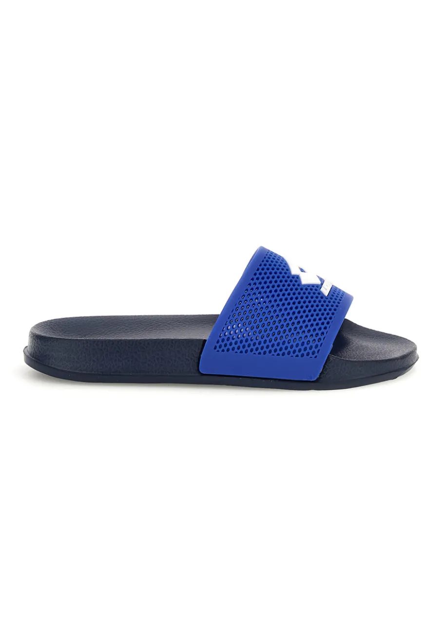 Blaue Pantoffeln mit Riemen Lotto Moku III Slide CL
