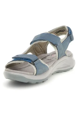 Blaue Sandalen mit Ledereinlegesohle Fly dinamic FD43