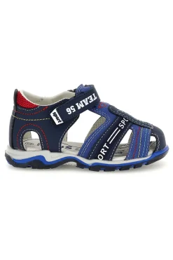 Blaue Sandalen mit Riemenverschluss Pitt Kinder 15110