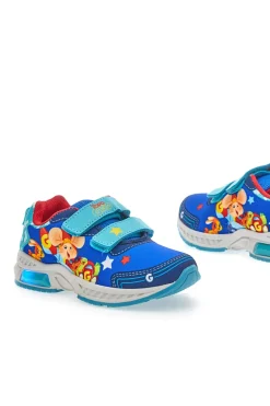 Blaue Sneakers mit Lichtern Topo Gigio 7609