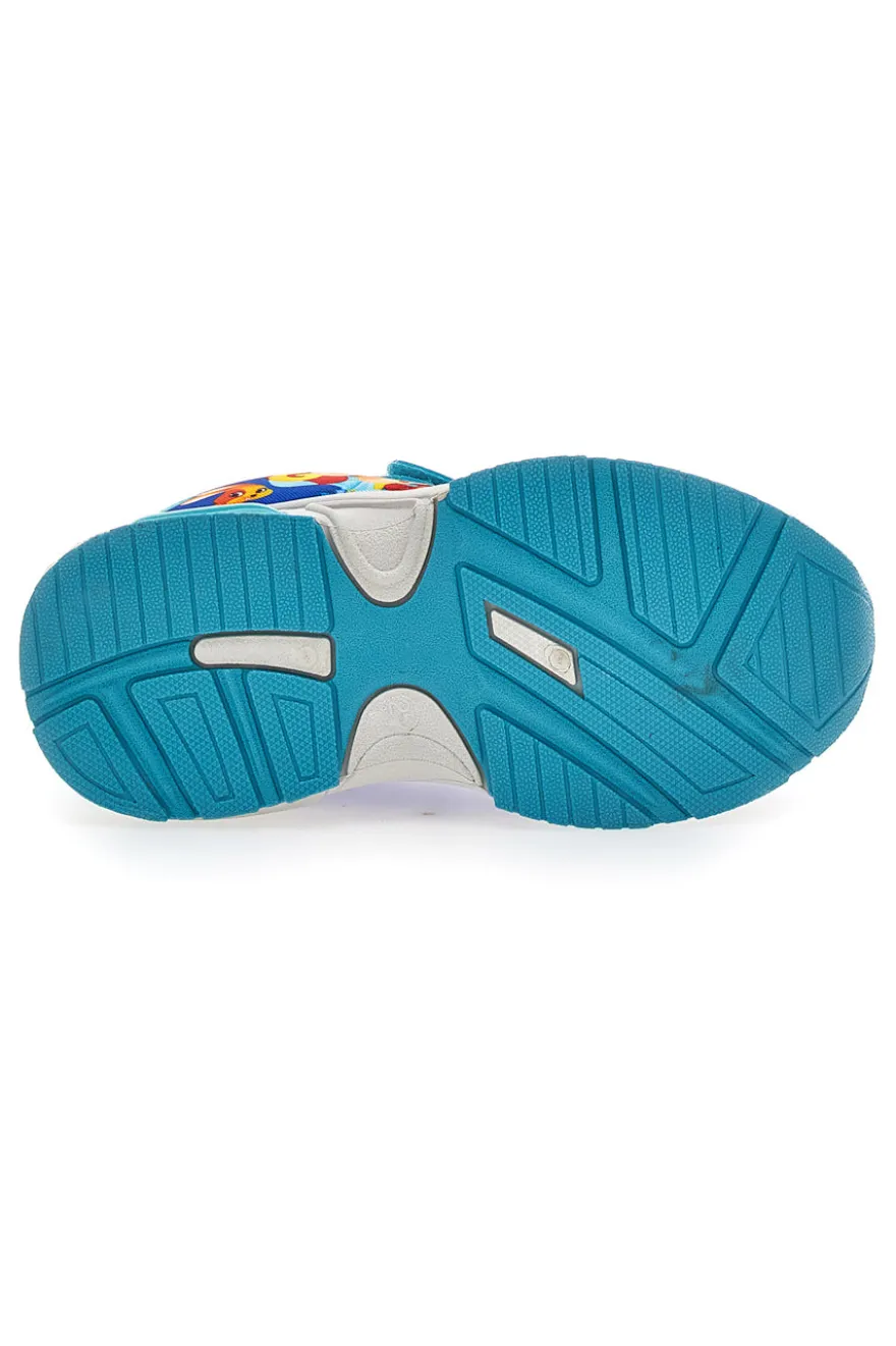 Blaue Sneakers mit Lichtern Topo Gigio 7609