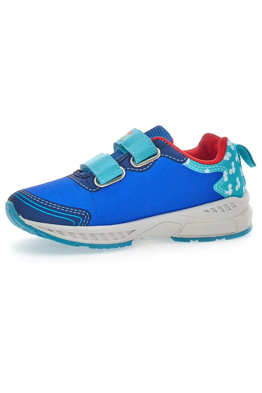 Blaue Sneakers mit Lichtern Topo Gigio 7609