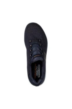 Blaue Sneakers mit Memory Foam-Sohle SKECHERS SUMMITS-BRIGHT BEZEL