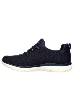 Blaue Sneakers mit Memory Foam-Sohle SKECHERS SUMMITS-BRIGHT BEZEL