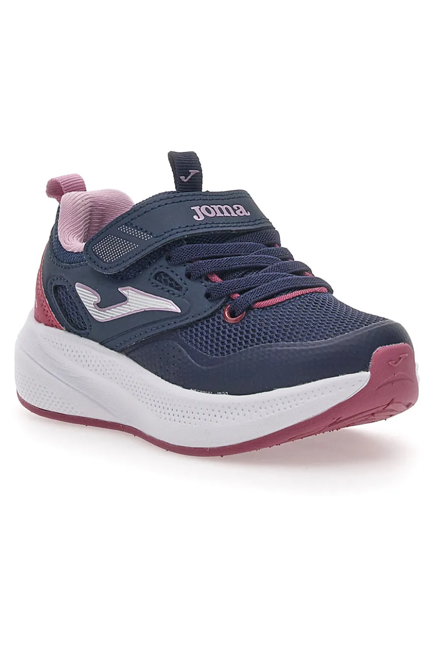 Blaue Sport-Sneaker mit Klettverschluss Joma Ferro JR 2429
