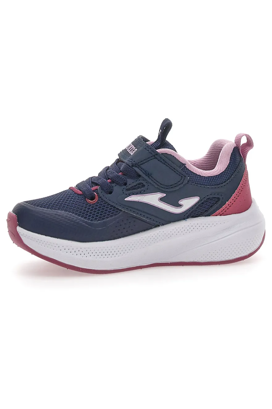 Blaue Sport-Sneaker mit Klettverschluss Joma Ferro JR 2429