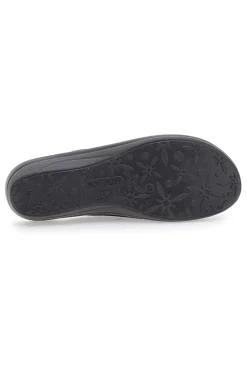 Blaue Stoffpantoffeln Made in Italy Fly Flot 5168
