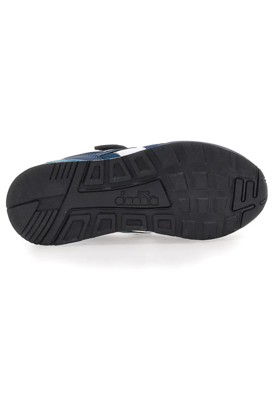 Blaue Turnschuhe mit Klettverschluss Diadora N.92 PS