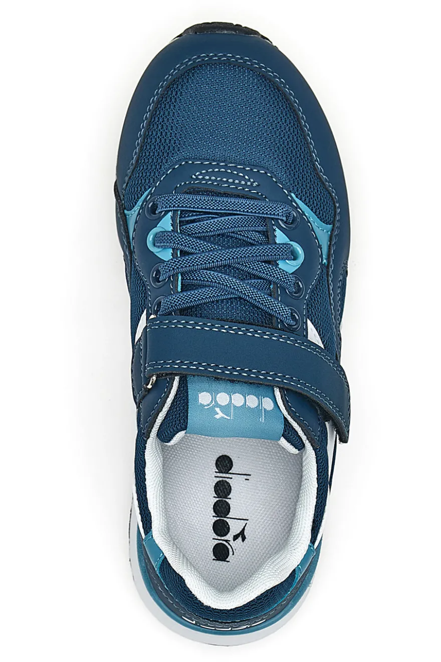 Blaue Turnschuhe mit Klettverschluss Diadora N.92 PS