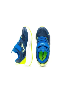 Blaue und neongrüne Laufschuhe mit Riemen Joma JFERRS2603V