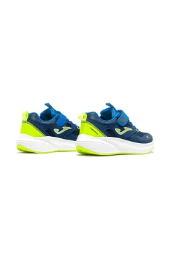 Blaue und neongrüne Laufschuhe mit Riemen Joma JFERRS2603V