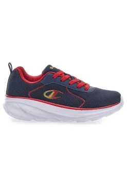 Blaue und rote Turnschuhe mit sportlicher Sohle Champion Hro Jb Gs Low Cut