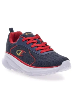 Blaue und rote Turnschuhe mit sportlicher Sohle Champion Hro Jb Gs Low Cut