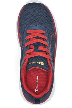 Blaue und rote Turnschuhe mit sportlicher Sohle Champion Hro Jb Gs Low Cut