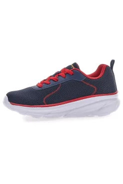 Blaue und rote Turnschuhe mit sportlicher Sohle Champion Hro Jb Gs Low Cut