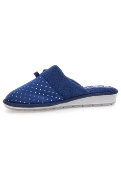 Blaue weiche Hausschuhe INBLU 72 LB