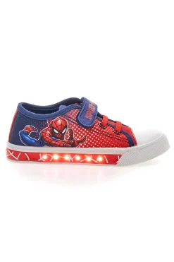 Blauer Trainer mit Lichtern Spiderman M14665