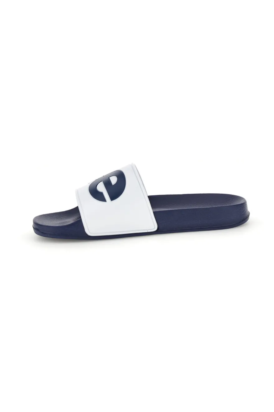 Blau-weiße Badelatschen mit Levi's-Logo VPOL0241S
