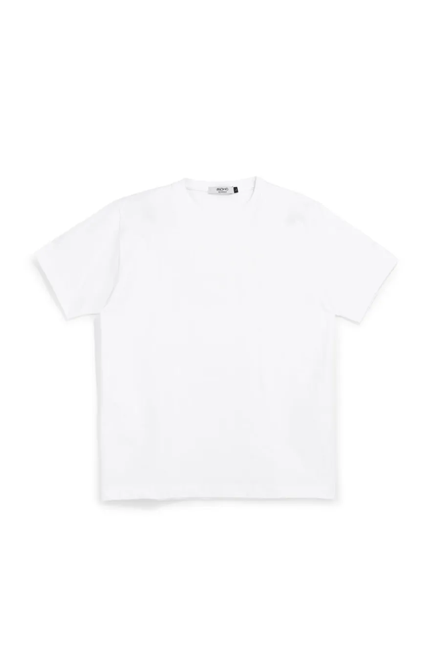 Boardman alpha9 einfarbig weißes T-shirt