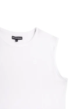 Boardman schlichtes weißes Tank-Top NBY506