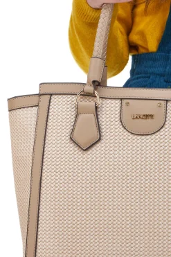 Borsa a Mano Lancetti Thibault Beige