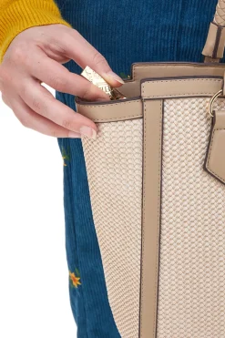 Borsa a Mano Lancetti Thibault Beige