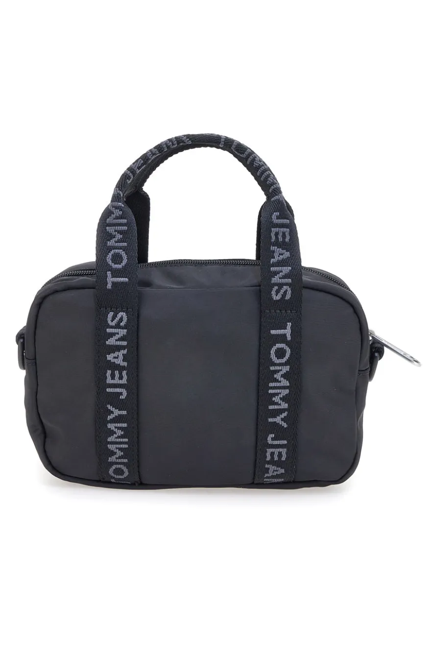 Borsa a mano nera con tracolla logata Tommy Jeans Daily Crossover
