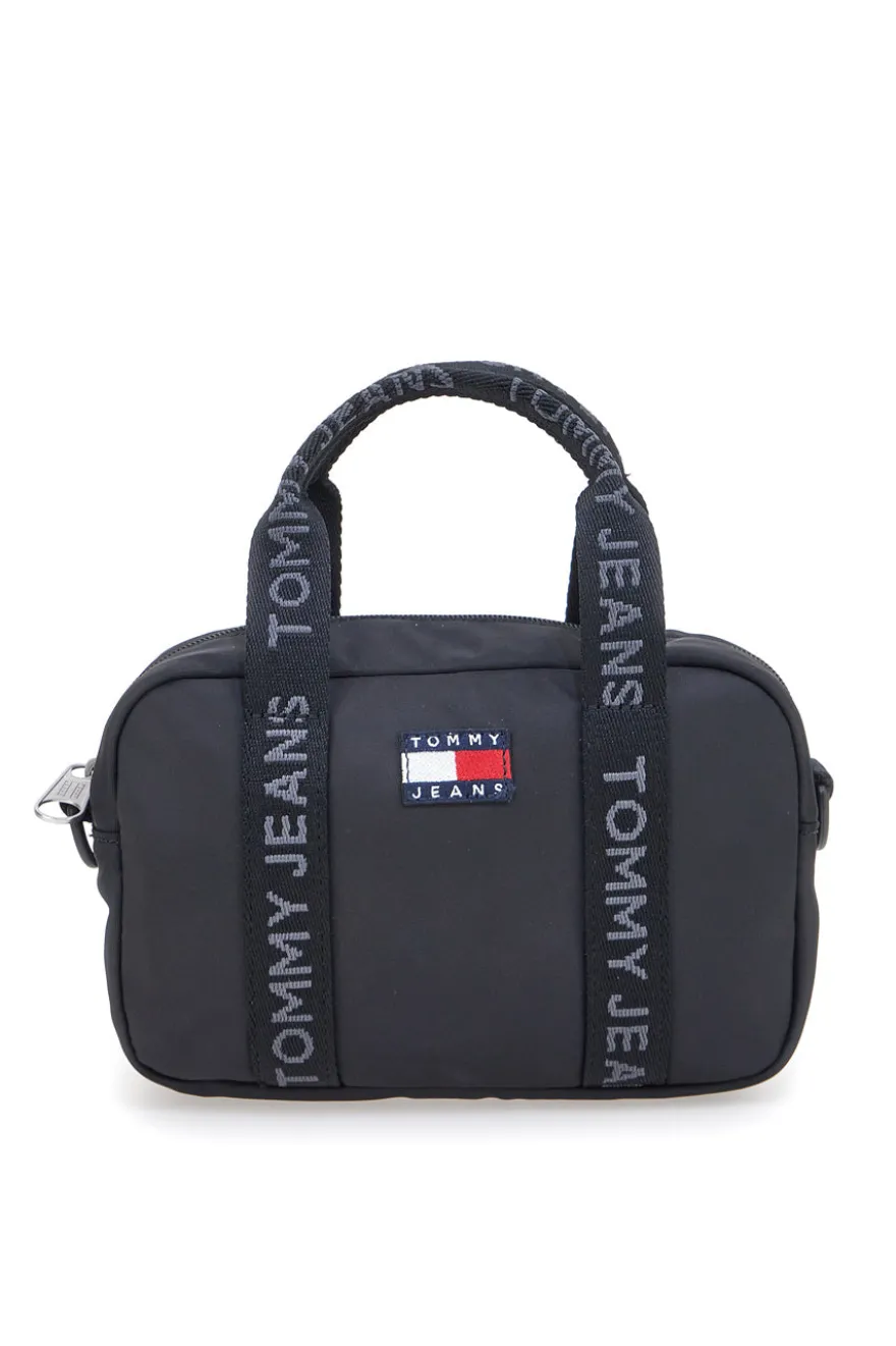 Borsa a mano nera con tracolla logata Tommy Jeans Daily Crossover