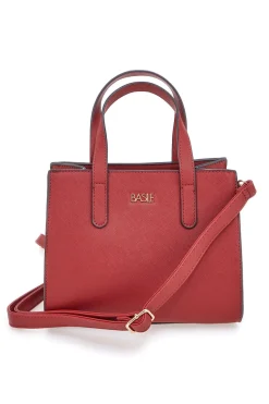 Borsa a mano rossa con tracolla inclusa Basile Class BA11959SAF