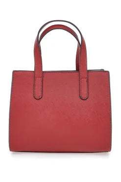 Borsa a mano rossa con tracolla inclusa Basile Class BA11959SAF