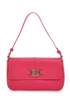 Borsa a Spalla Fucsia con Plancetta Dorata Laura Biagiotti 121-3