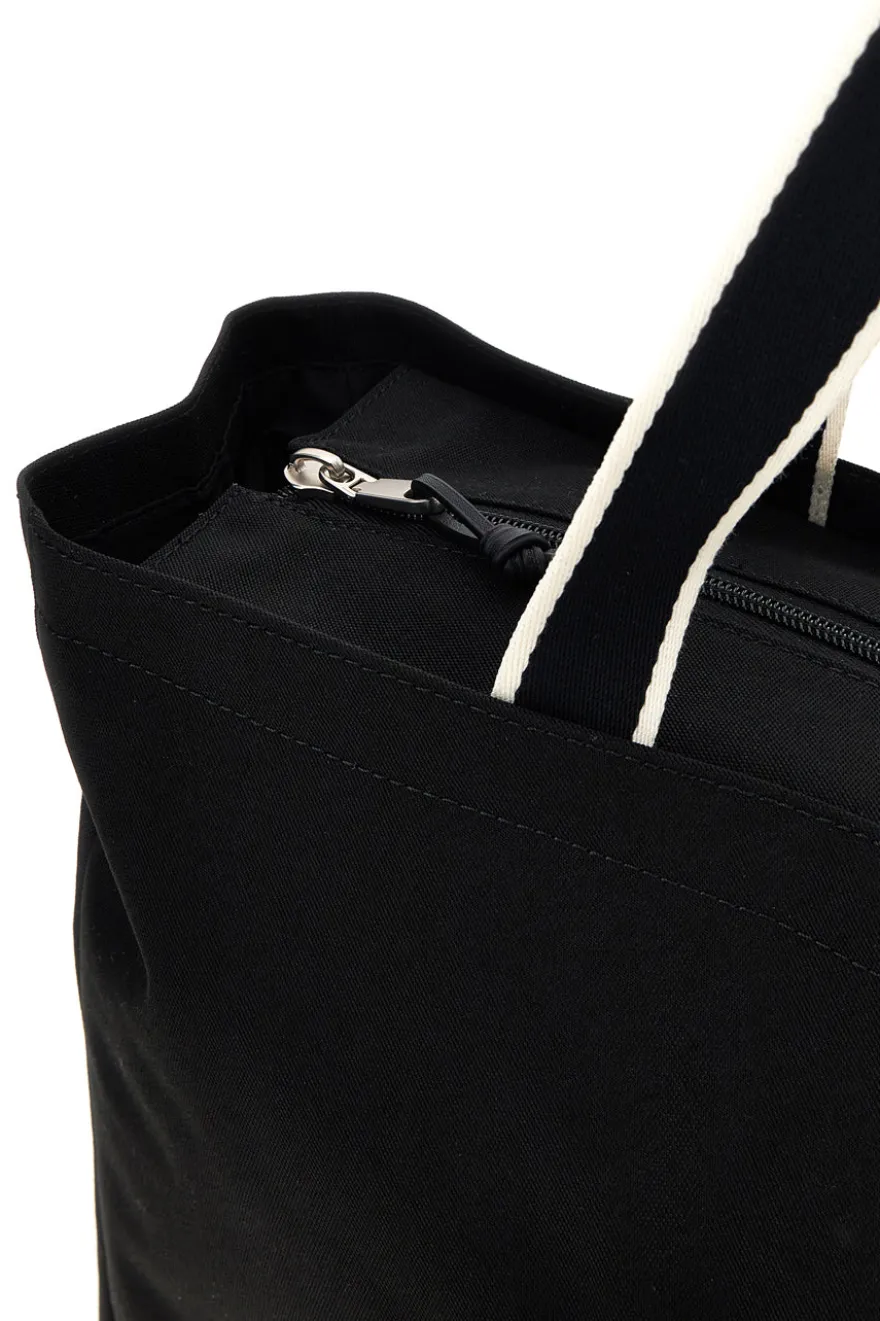 Borsa a spalla mare nera in tessuto Calvin klein 3348