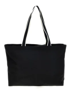 Borsa a spalla mare nera in tessuto Calvin klein 3348