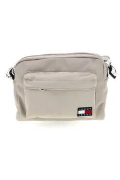 Borsa a Tracolla Beige in Tessuto con Tracolla con Logo Tommy Jeans 18462