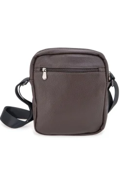 Borsa a tracolla marrone effetto martellato Basile BASILE BA520-4